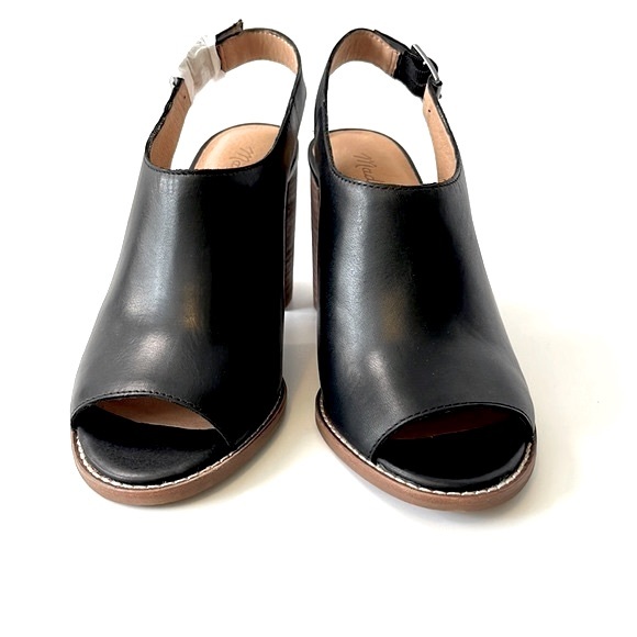 Madewell 'Cary' Slingback Leather Sandal, size 8 - Picture 3 of 8